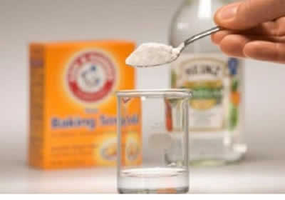 Imagen de bicarbonato de sodio para limpieza profunda de sobres de cocina