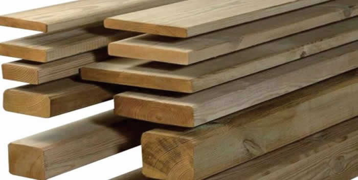 Imagen de reglas de madera para fabricar muebles de cocina